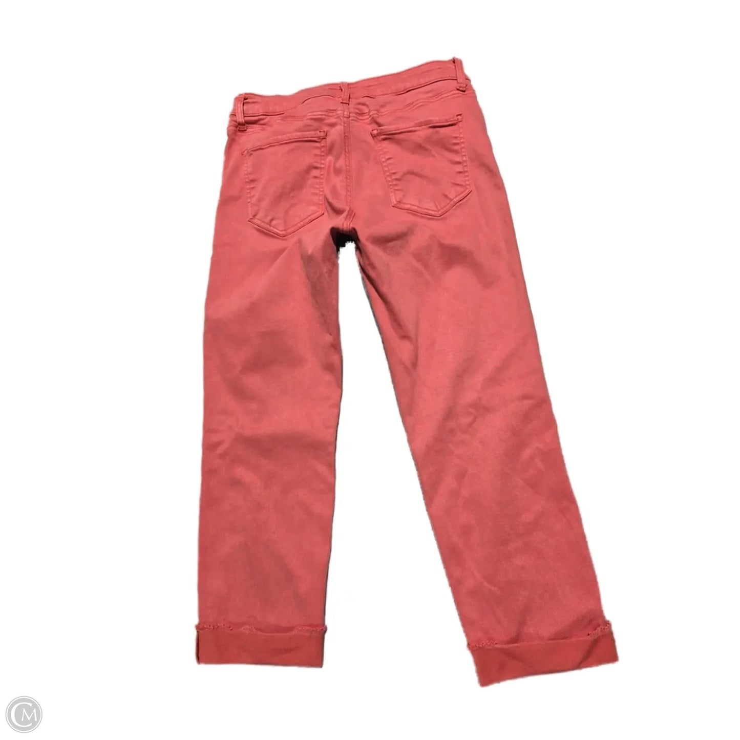 Jeans Straight By Kut In Peach, Size: 10