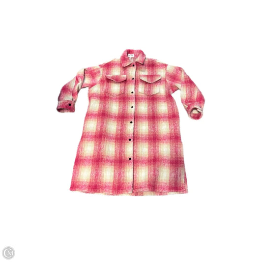 Jacket Fleece By Cmc In Pink, Size: M