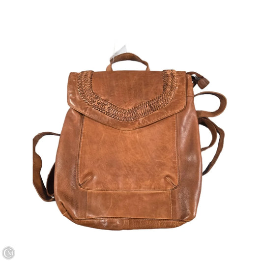 Backpack Leather By Cmc, Size: Medium