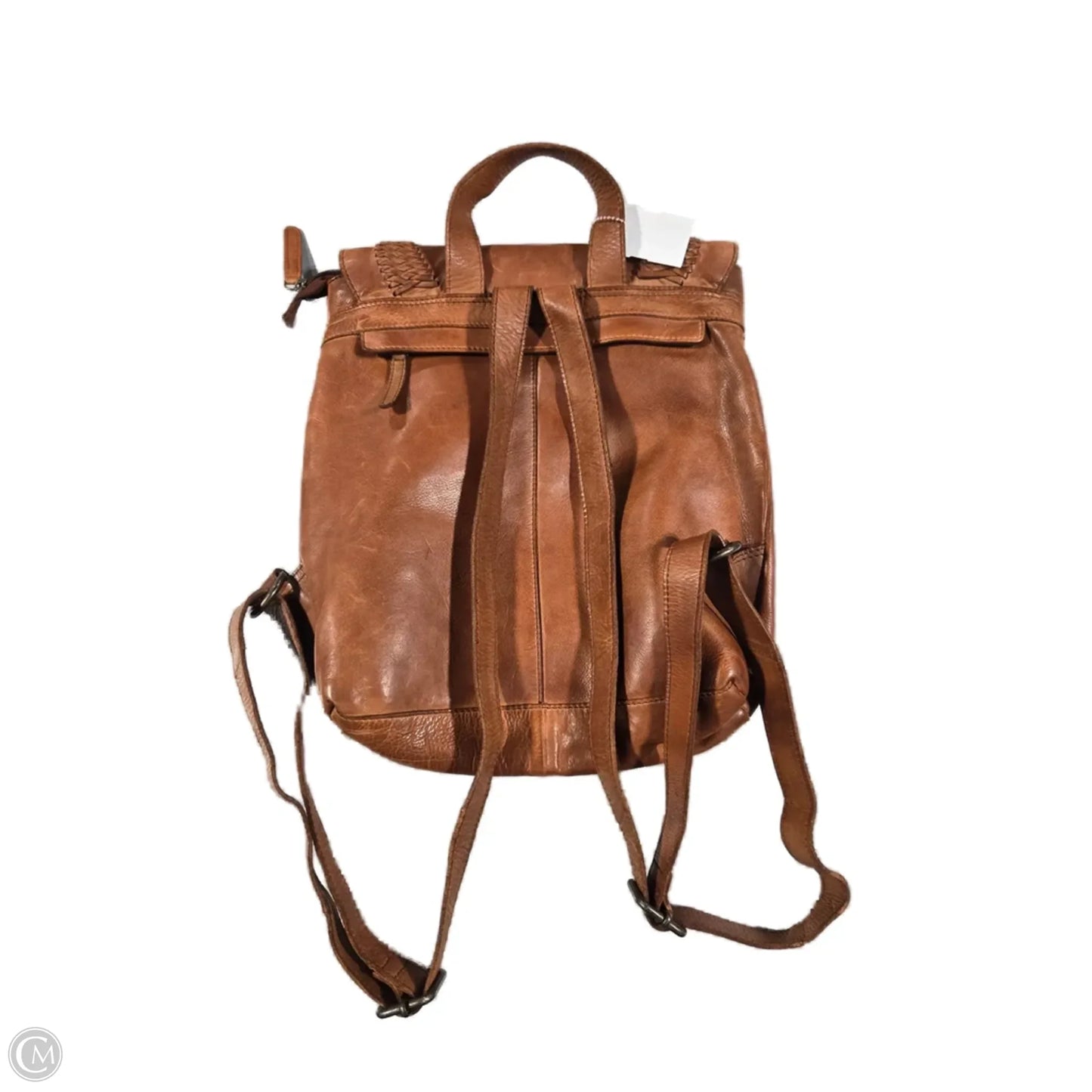 Backpack Leather By Cmc, Size: Medium