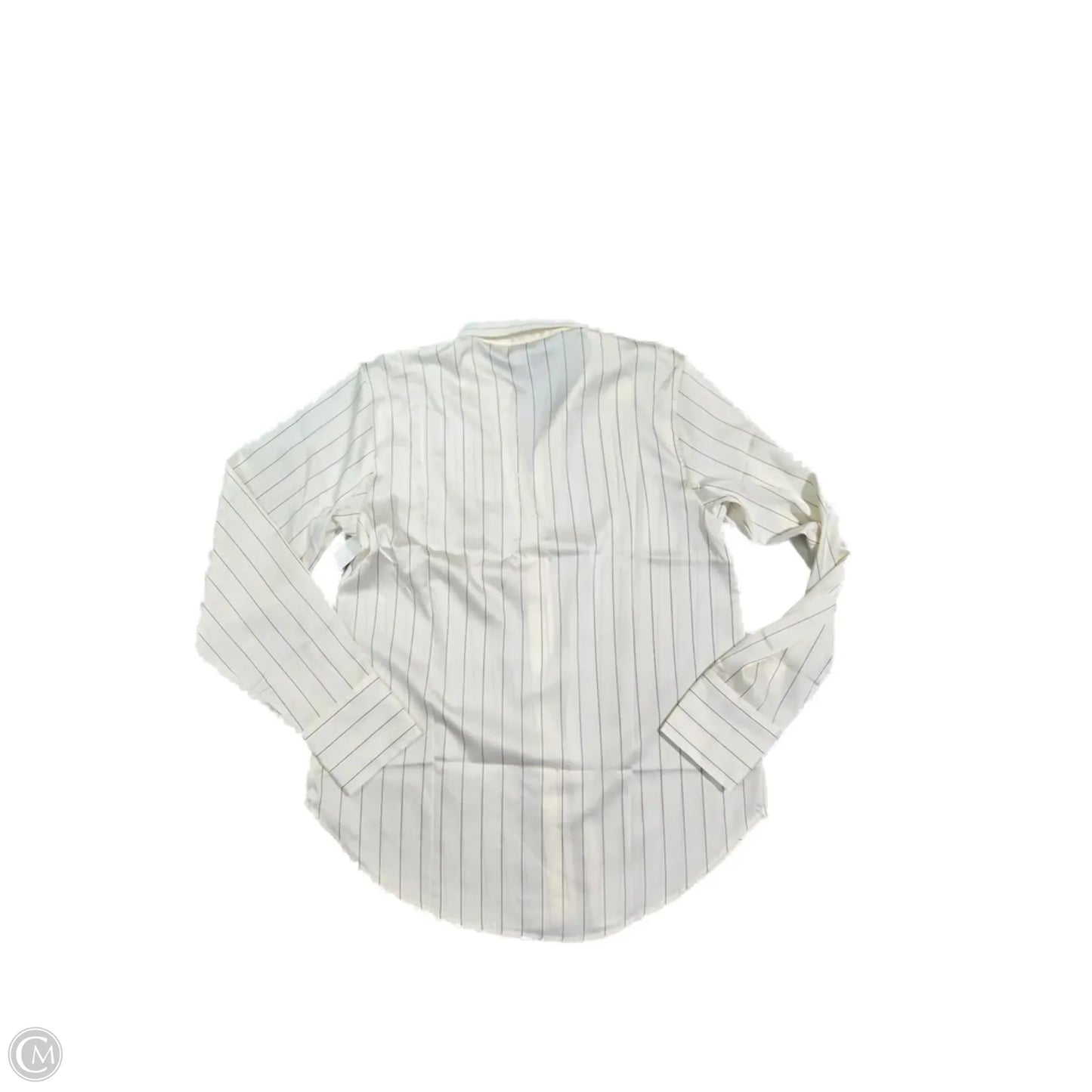 Top Long Sleeve By H&m In Cream, Size: S