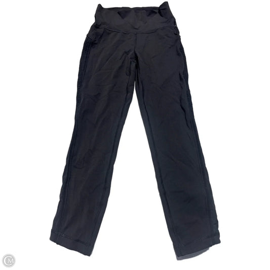 Athletic Leggings By Lululemon In Black, Size: 8