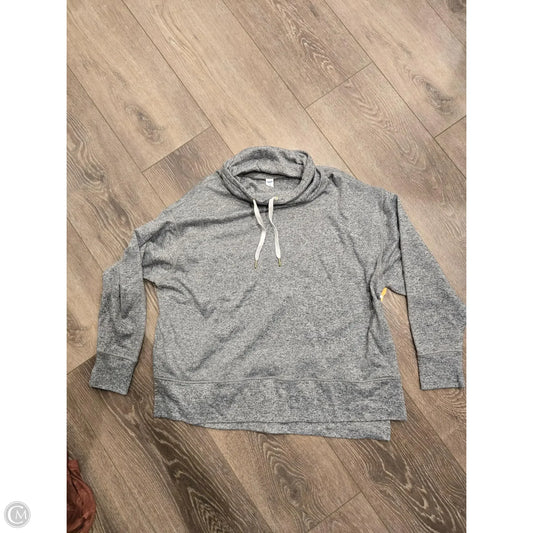 Sweatshirt Collar By Old Navy In Grey, Size: 2x