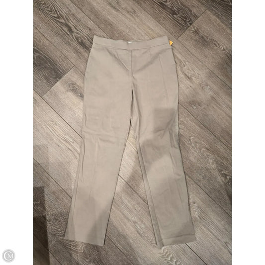 Pants Leggings By Dana Buchman In Tan, Size: M