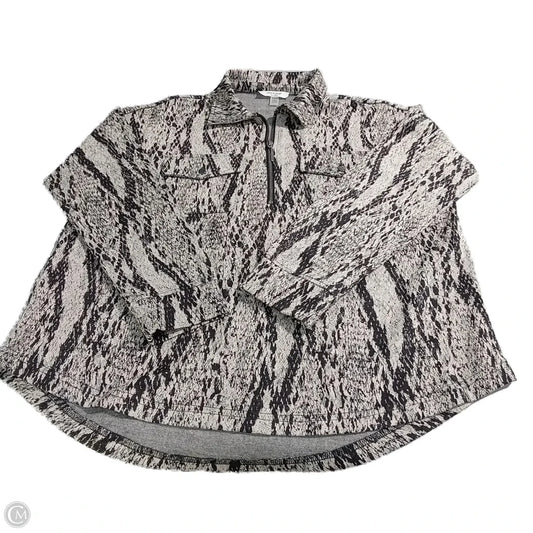 Jacket Other By Cable And Gauge In Black & Brown, Size: M