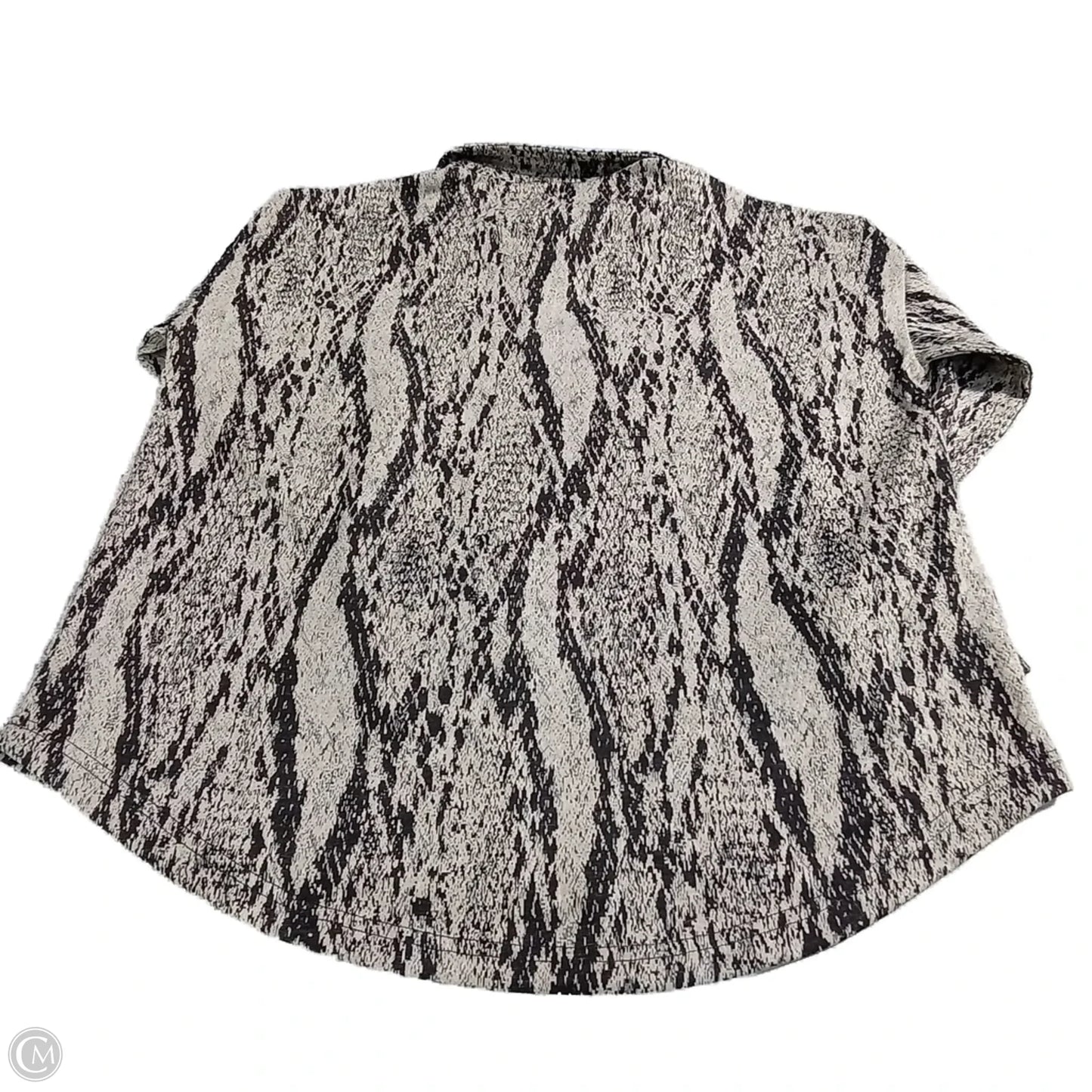 Jacket Other By Cable And Gauge In Black & Brown, Size: M