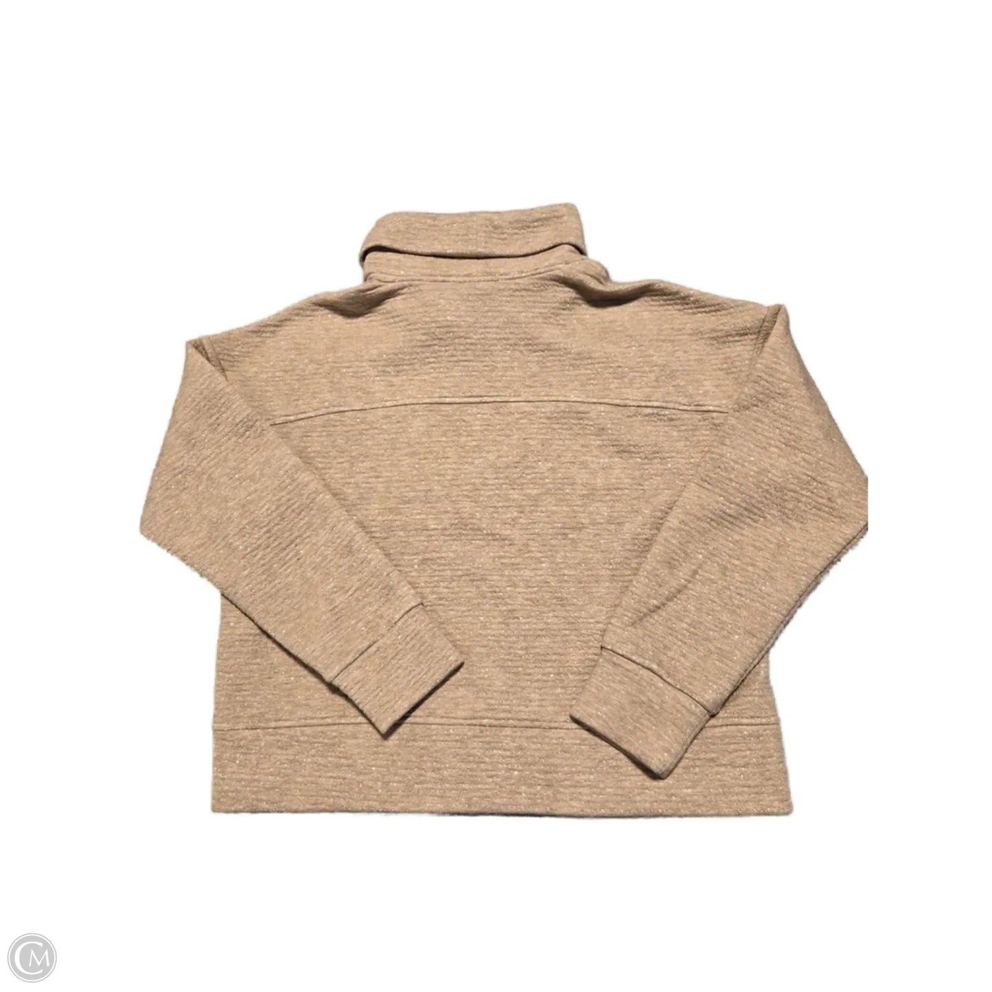 Top Long Sleeve Basic By Calia In Tan, Size: M