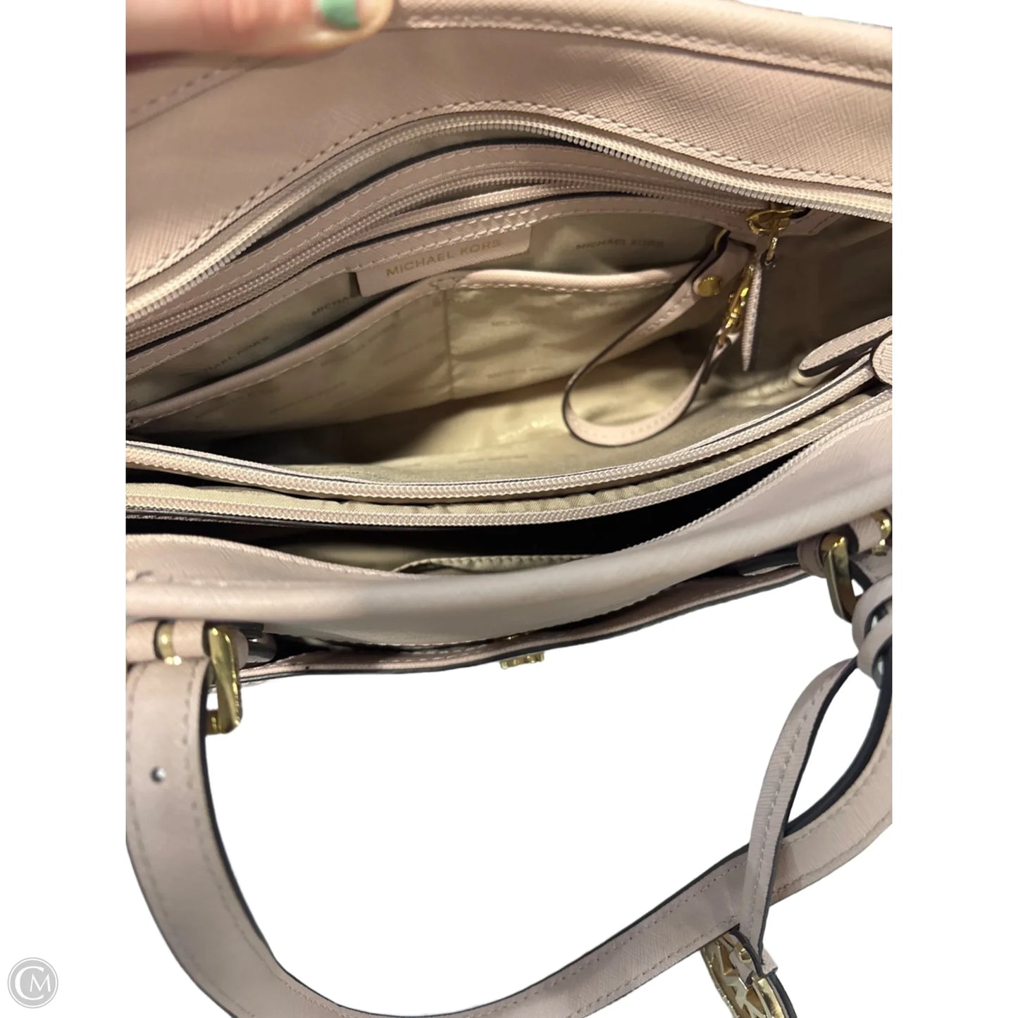 Handbag Designer By Michael Kors, Size: Large