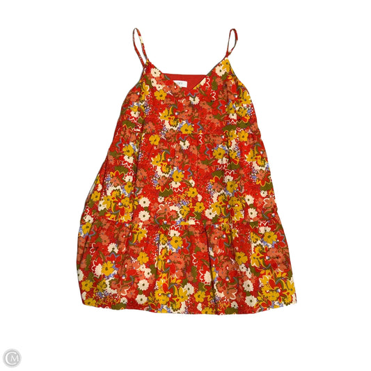 Dress Casual Short By Loft In Floral Print, Size: M