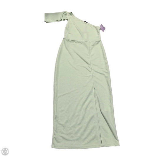 Dress Casual Short By Pretty Little Thing In Green, Size: 2