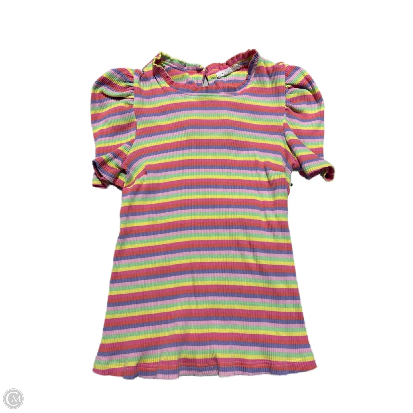 Top Short Sleeve By Thml In Multi-colored, Size: S