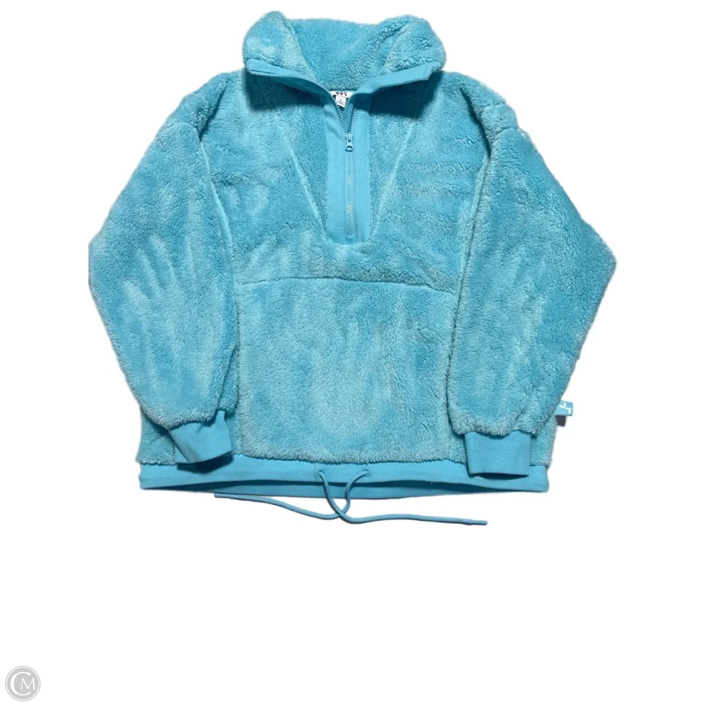 Jacket Fleece By Joy Lab In Blue, Size: S