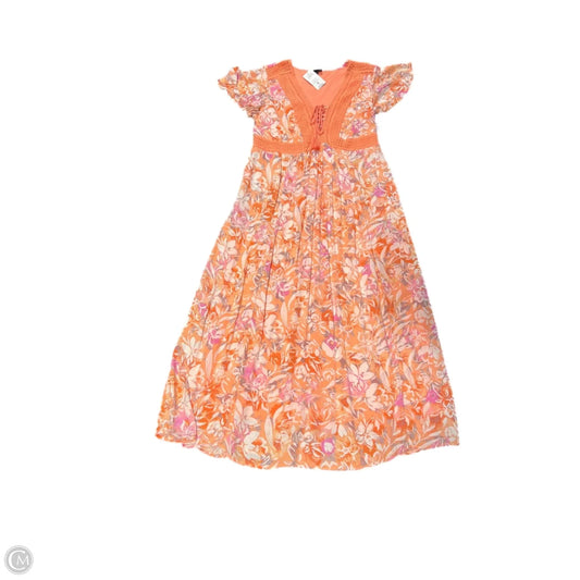 Dress Casual Midi By Torrid In Floral Print, Size: L