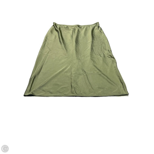 Skirt Midi By Old Navy In Green, Size: 2x