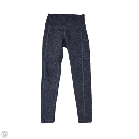 Athletic Leggings By Aerie In Navy, Size: M