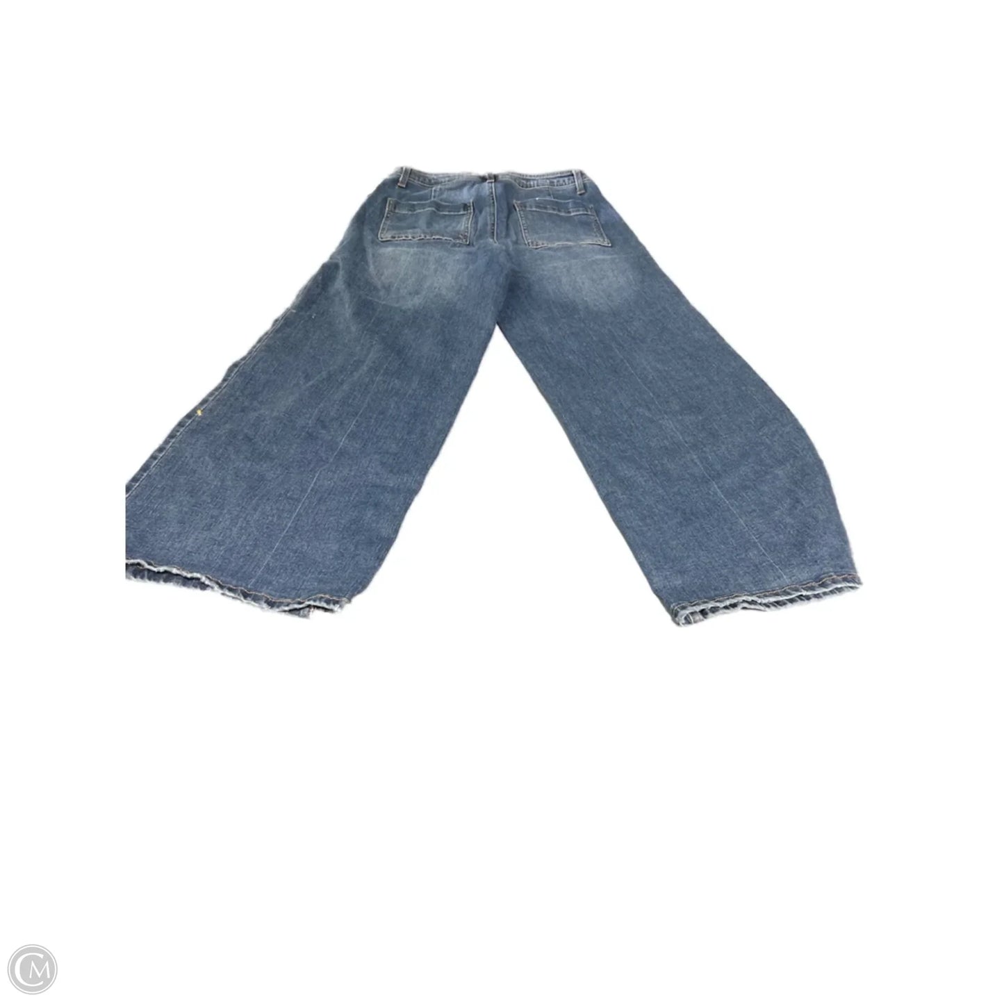 Jeans Flared By 1822 Denim In Blue Denim, Size: 10