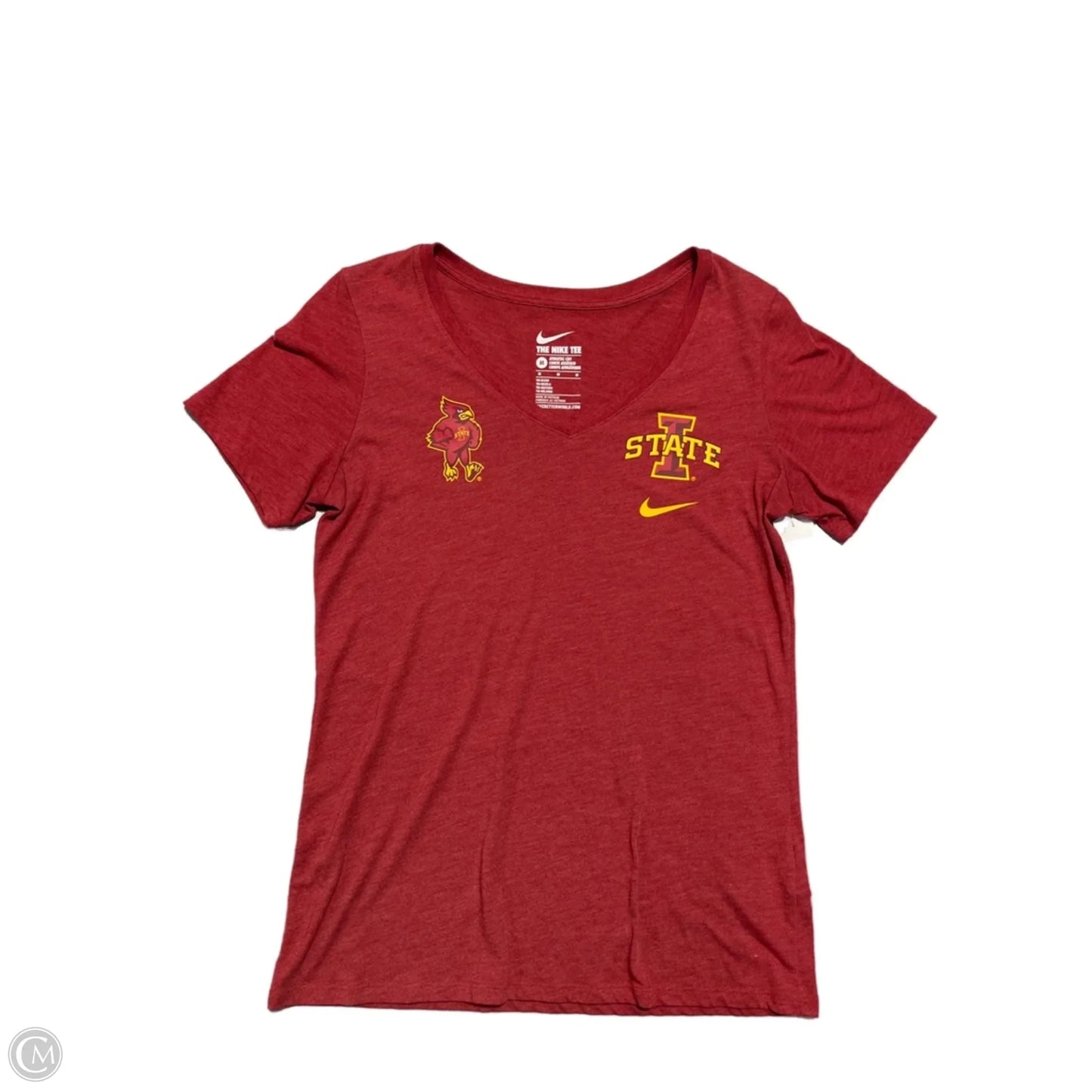 Top Short Sleeve Basic By Nike In Red, Size: M