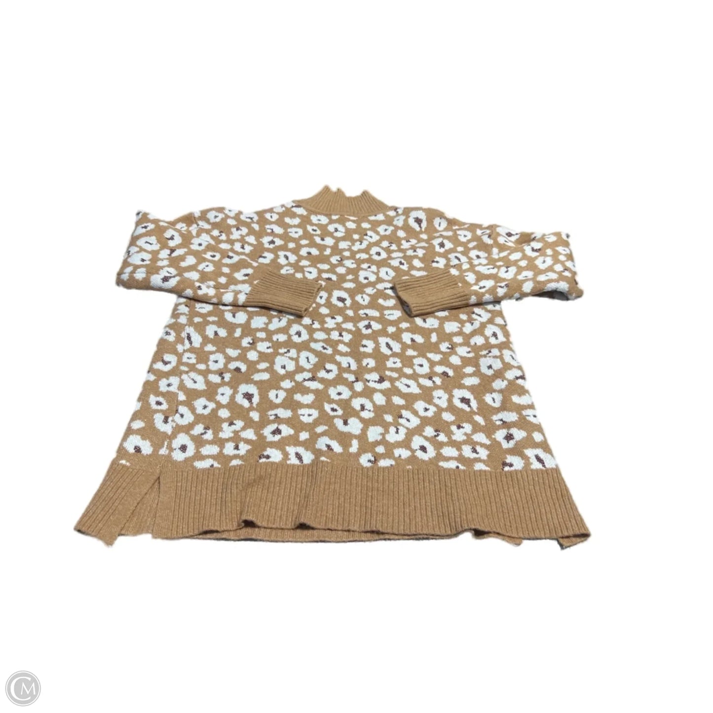 Sweater By Loft In Animal Print, Size: M