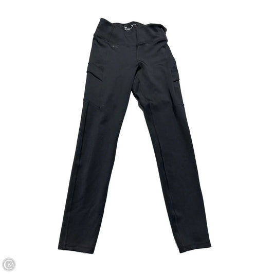 Athletic Leggings By Under Armour In Black, Size: M