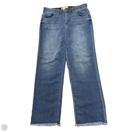 Jeans Straight By Democracy In Blue Denim, Size: 10