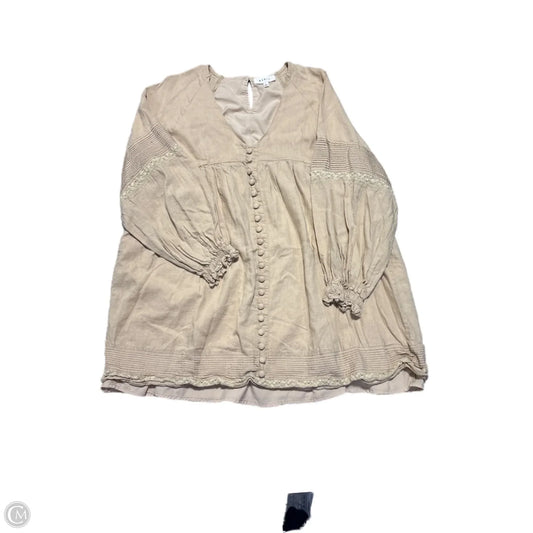 Dress Casual Short By Mable In Cream, Size: L