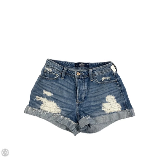 Shorts By Hollister In Blue Denim, Size: 6
