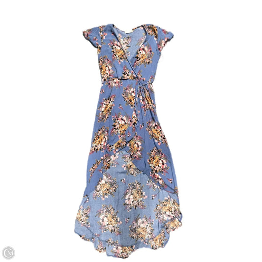 Dress Casual Midi By Altard State In Blue, Size: M
