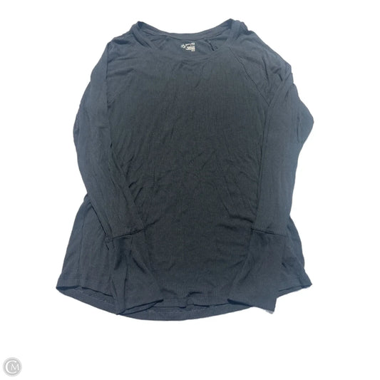 Top Long Sleeve Basic By Aerie In Black, Size: M