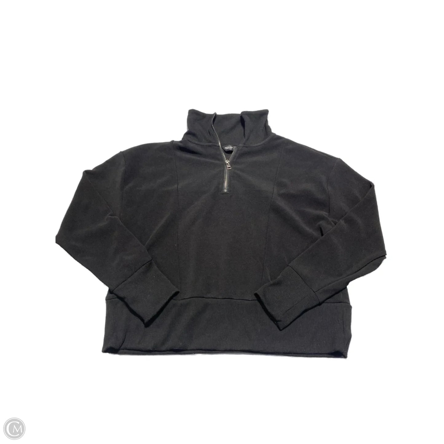 Top Long Sleeve By Simply Vera In Black, Size: M