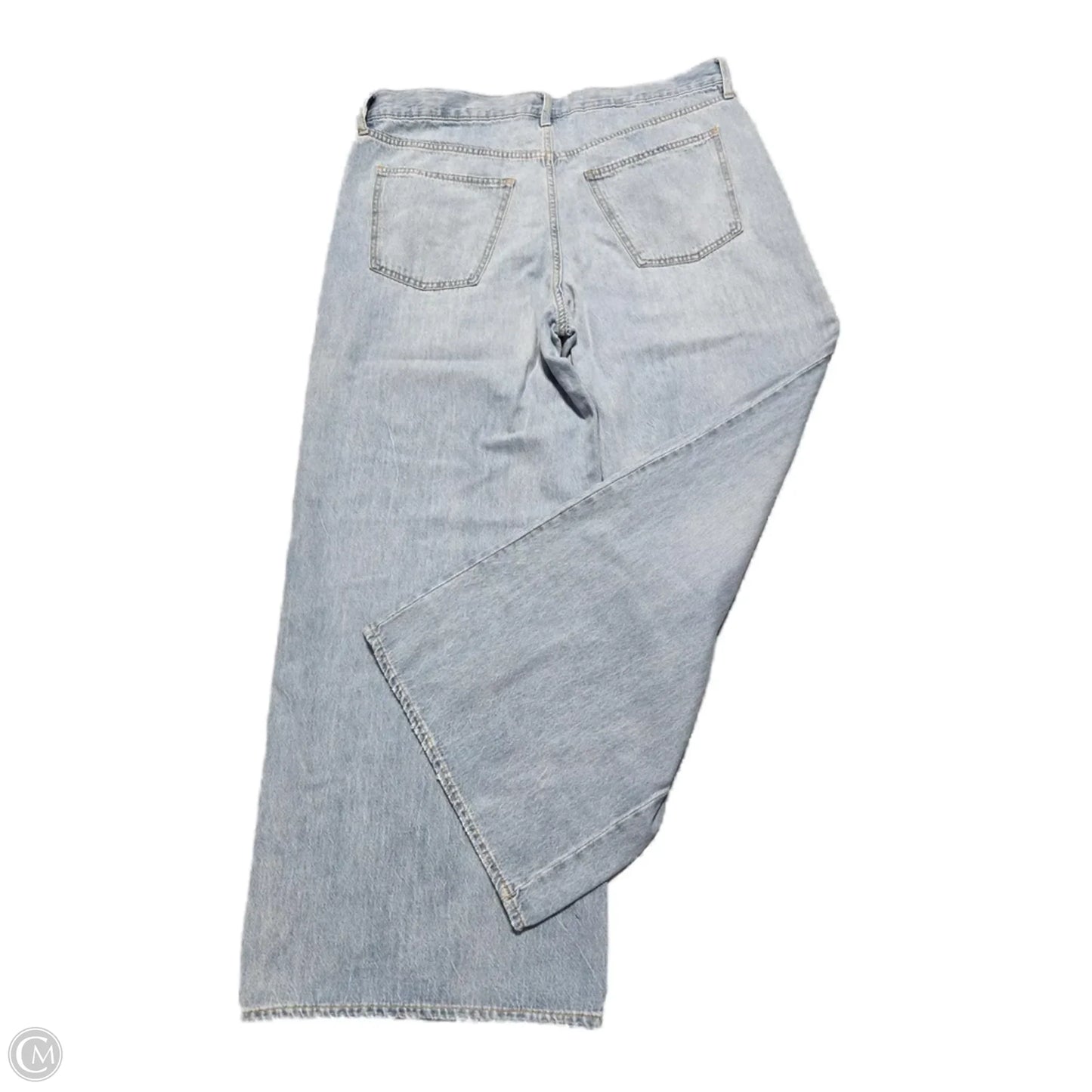 Jeans Wide Leg By Universal Thread In Blue Denim, Size: 16