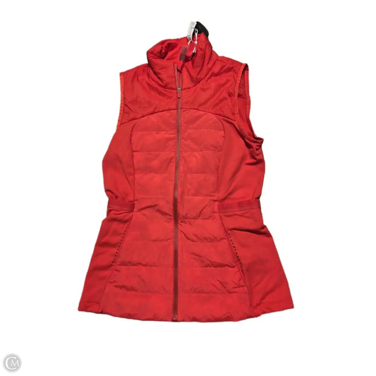 Vest Puffer & Quilted By Lululemon In Coral, Size: M