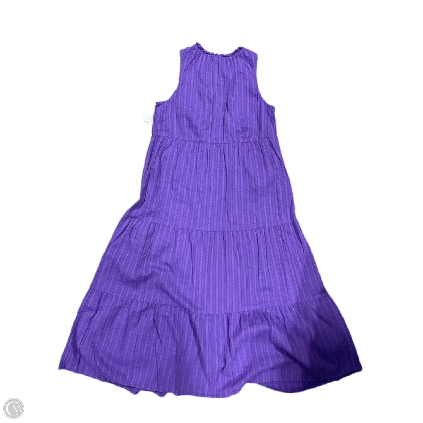 Dress Casual Midi By J. Jill In Purple, Size: M