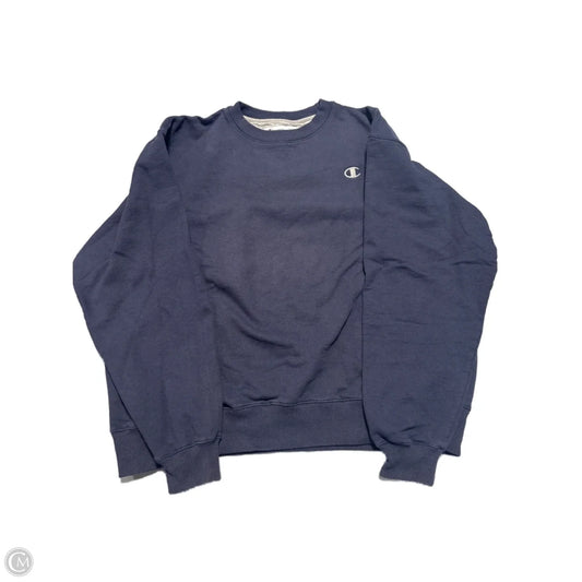 Sweatshirt Crewneck By Champion In Navy, Size: Xl