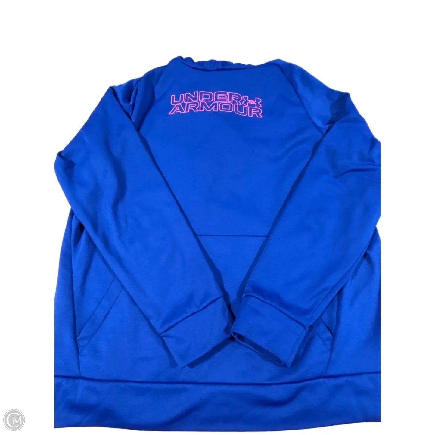Sweatshirt Hoodie By Under Armour In Blue, Size: L