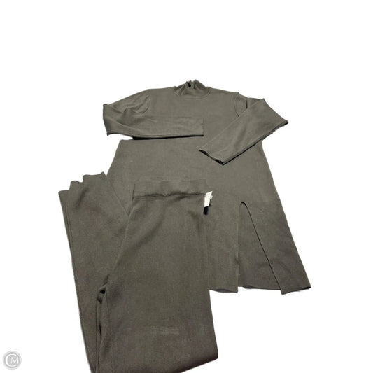 Top 2pc Long Sleeve By Cable And Gauge In Green, Size: Xl