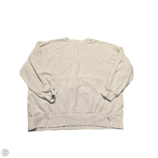 Top Long Sleeve By Aerie In White, Size: M