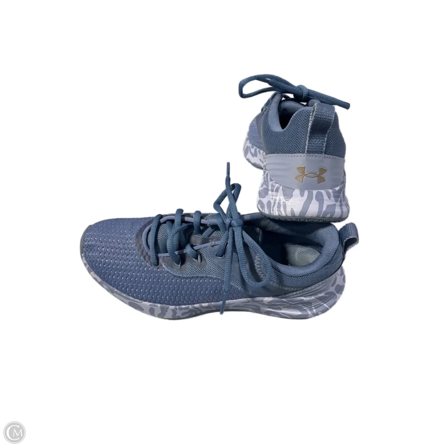 Shoes Athletic By Under Armour In Blue, Size: 7.5