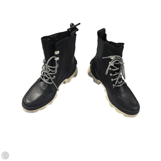 Boots Ankle Heels By Sorel In Black, Size: 8