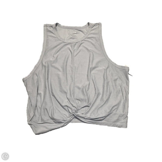 Athletic Tank Top By Old Navy In Grey, Size: Xl