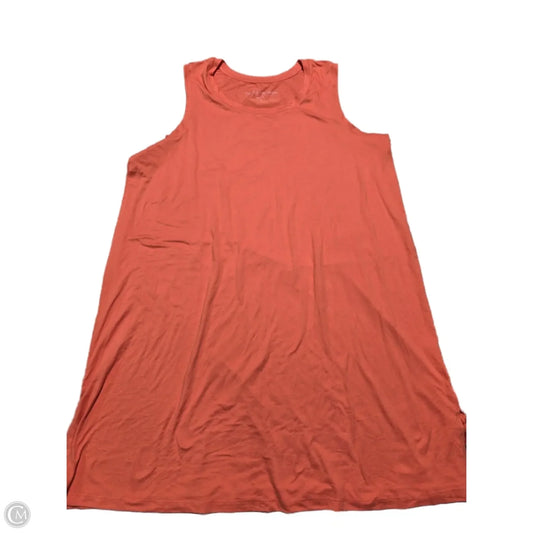 Dress Casual Short By Carole Hochman In Coral, Size: 1x