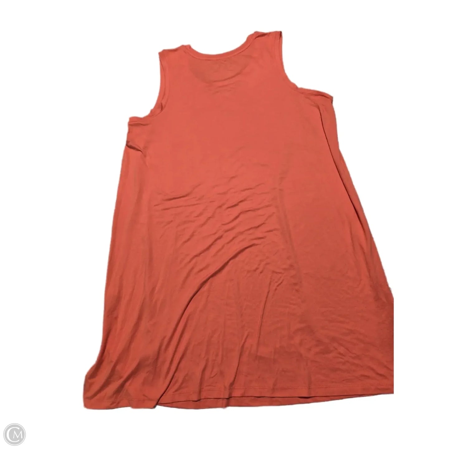 Dress Casual Short By Carole Hochman In Coral, Size: 1x