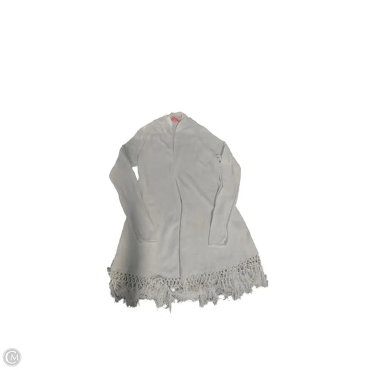 Cardigan Designer By Lilly Pulitzer In White, Size: L