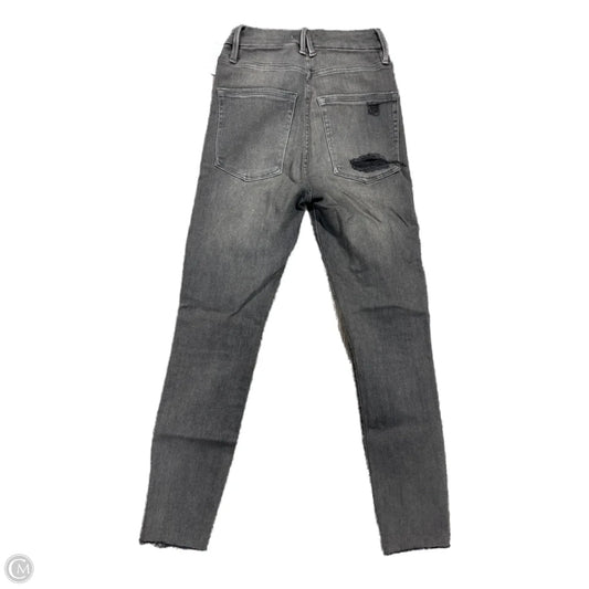 Jeans Skinny By Good American In Grey Denim, Size: 2