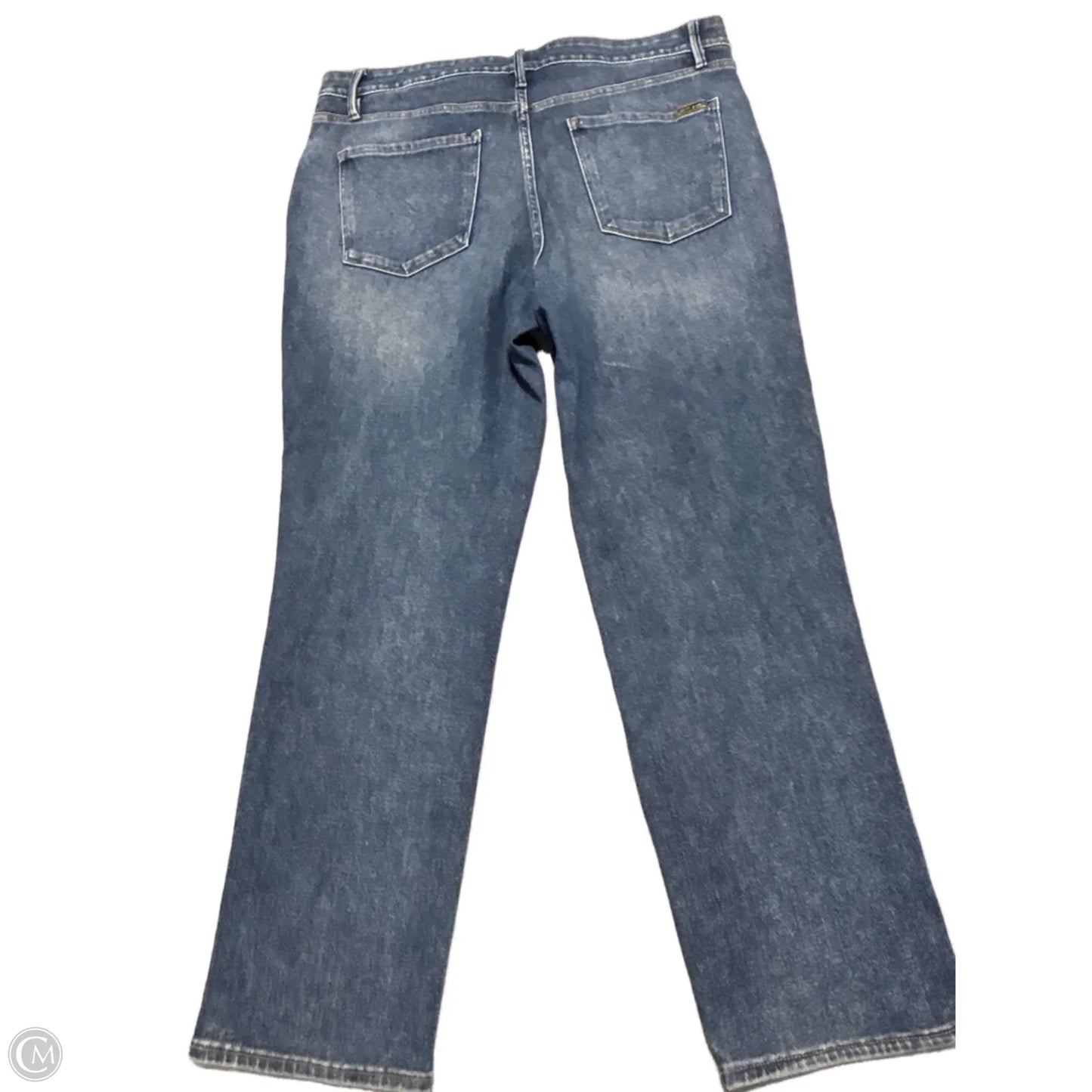 Jeans Cropped By White House Black Market In Blue Denim, Size: 14