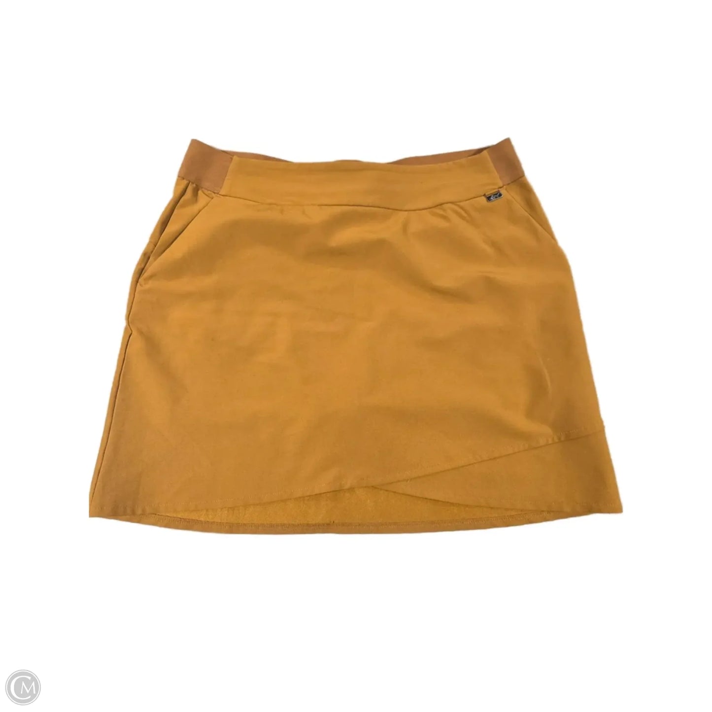 Athletic Skort By Greg Norman In Yellow, Size: M