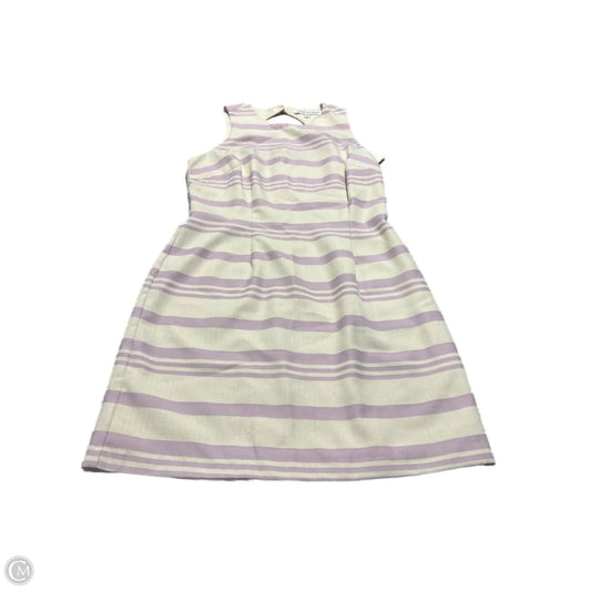 Dress Casual Short By Cupcakes And Cashmere In Purple & White, Size: M