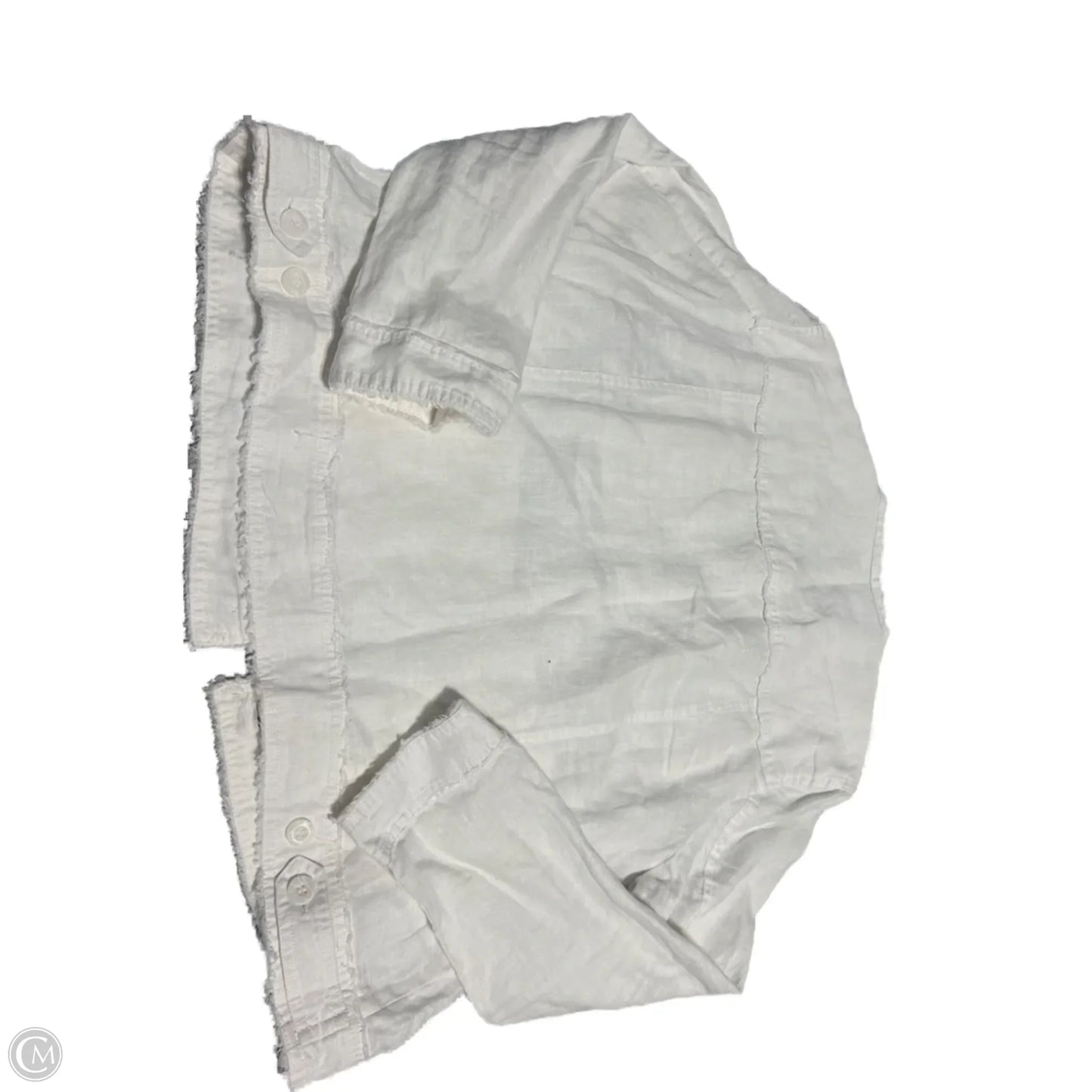 Top Long Sleeve By Lulu B In White, Size: 1x