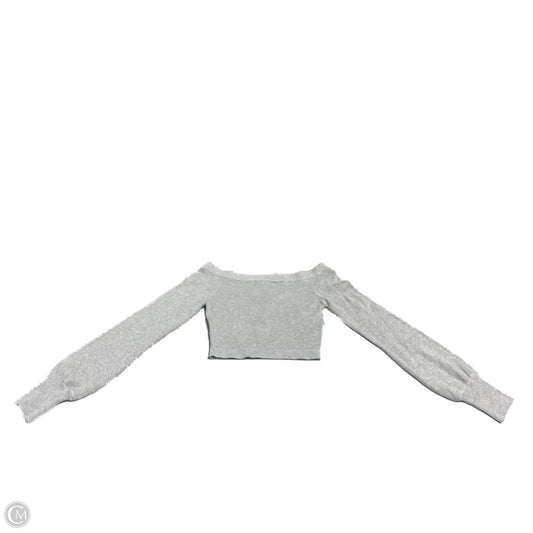 Top Long Sleeve By Garage In Grey, Size: S