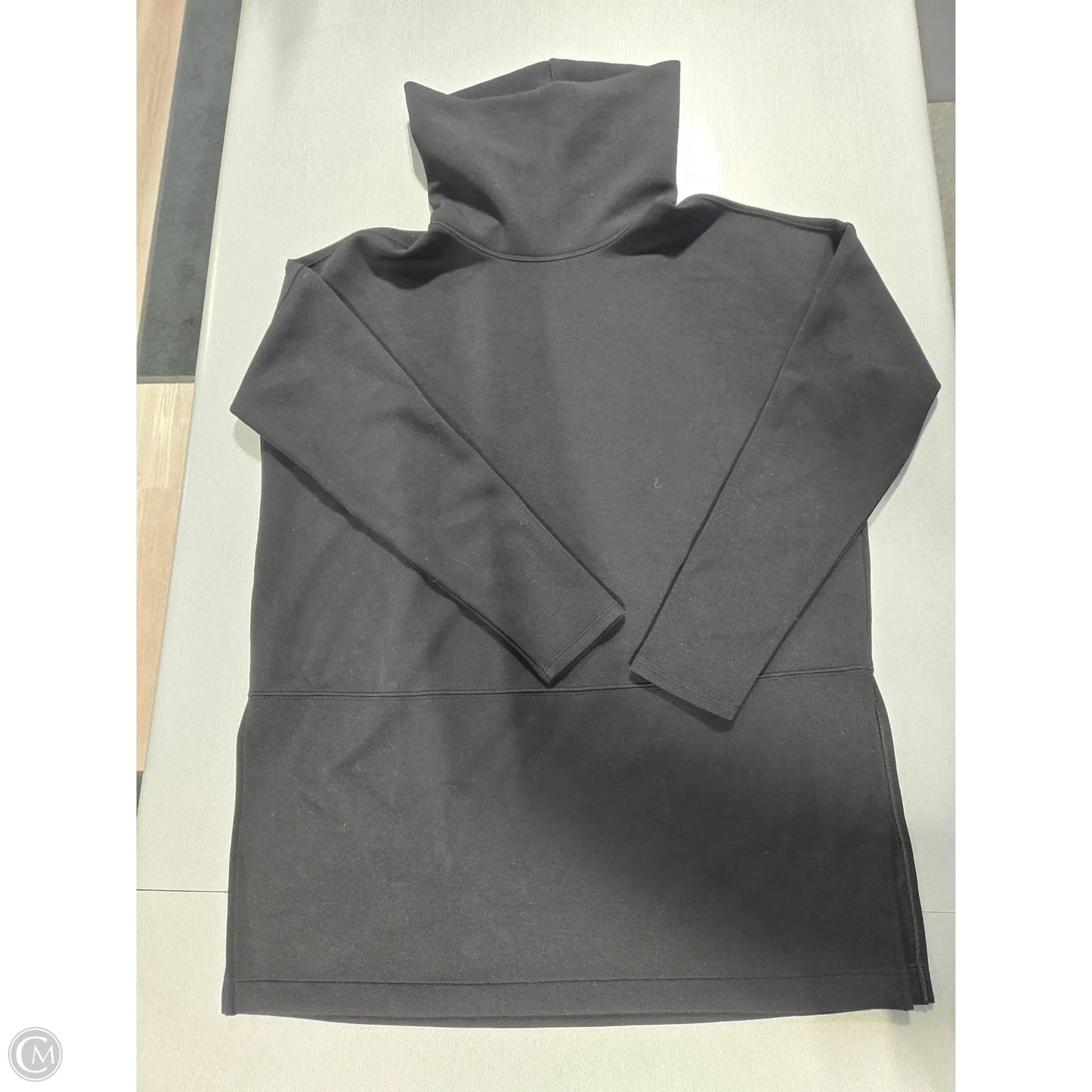 Top Long Sleeve By Spanx In Black, Size: M