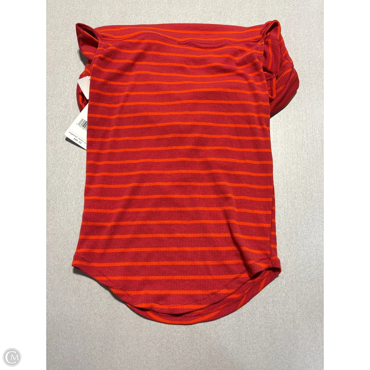 Top Sleeveless By We The Free In Orange & Red, Size: M